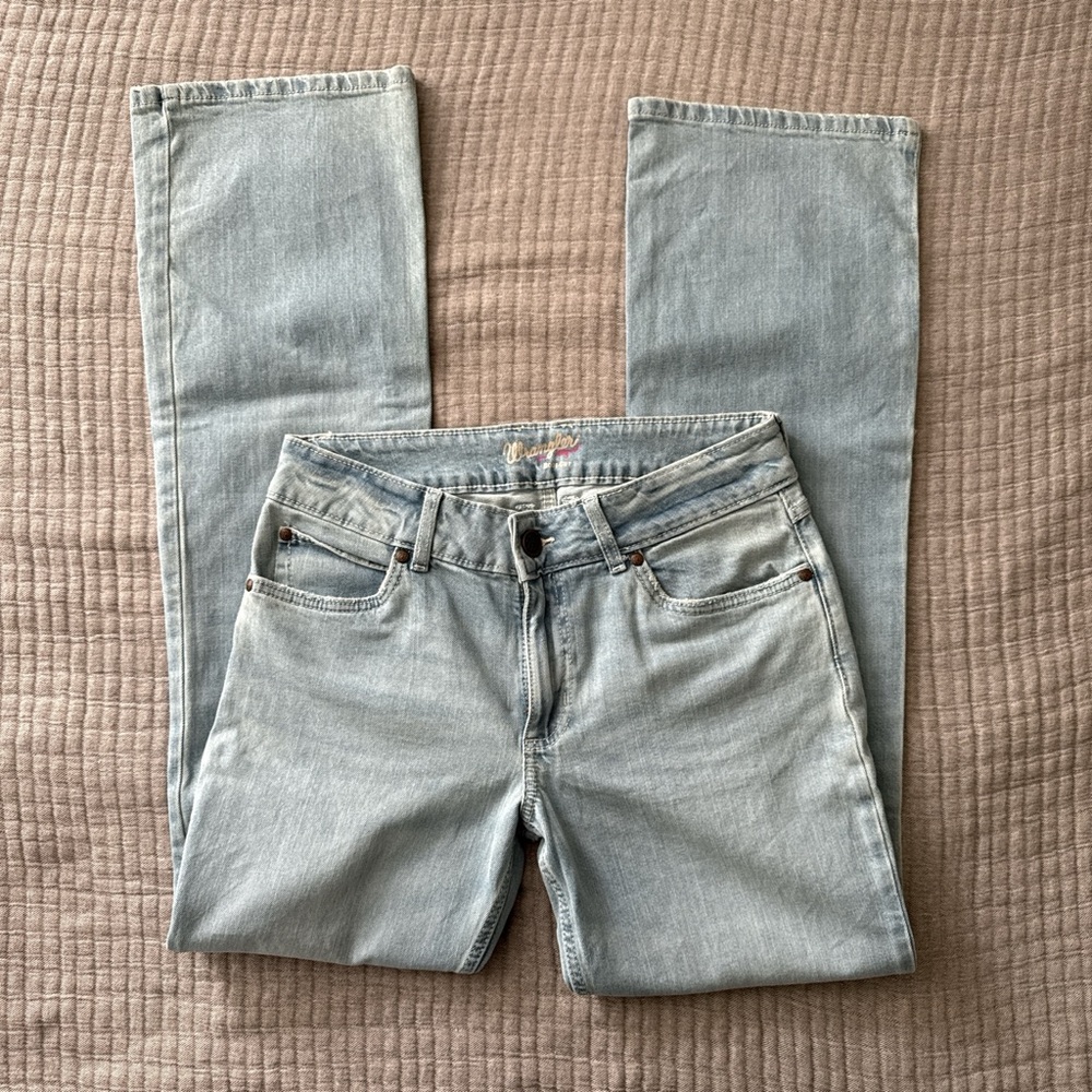 Wrangler Women's Light Blue Boot Cut Jeans